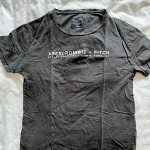 Abercrombie & Fitch Charcoal Tee